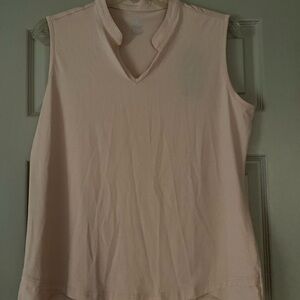 Women's Sleeveless Workout Top in Pink